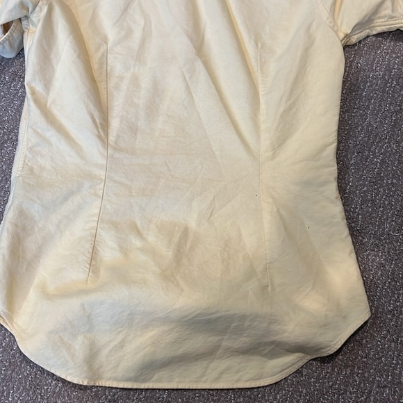 Ralph Lauren Yellow Button Down Shirt - Picture 5 of 6